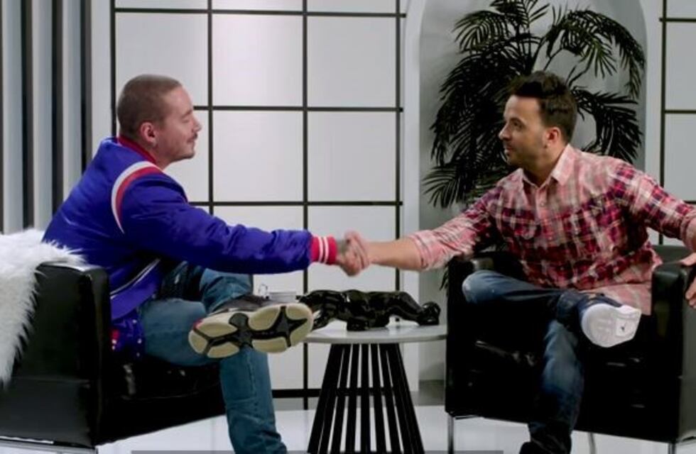 J Balvin le confesó a Luis Fonsi que lloró por sus canciones