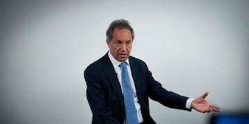 Imagen archivo\u002E Entrevista a Daniel Scioli (Foto: Federico Lopez Claro)
