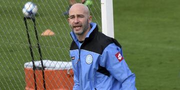 Sebastián Méndez, como todo Belgrano, espera el próximo campeonato\u002E