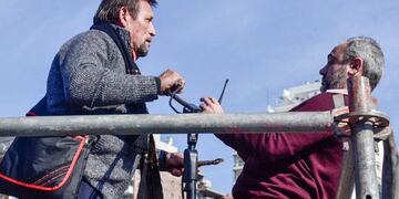 El sospechoso no llegó a desenfundar el arma blanca\u002E (La Capital)