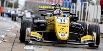 El franco argentino Sacha Fenestraz, en la Fórmula 3 Europea 2018\u002E