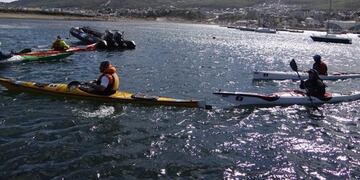 Canotaje en Ushuaia