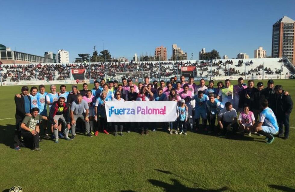 Con diferentes personalidades y deportistas destacados se juega el partido a beneficio de Paloma