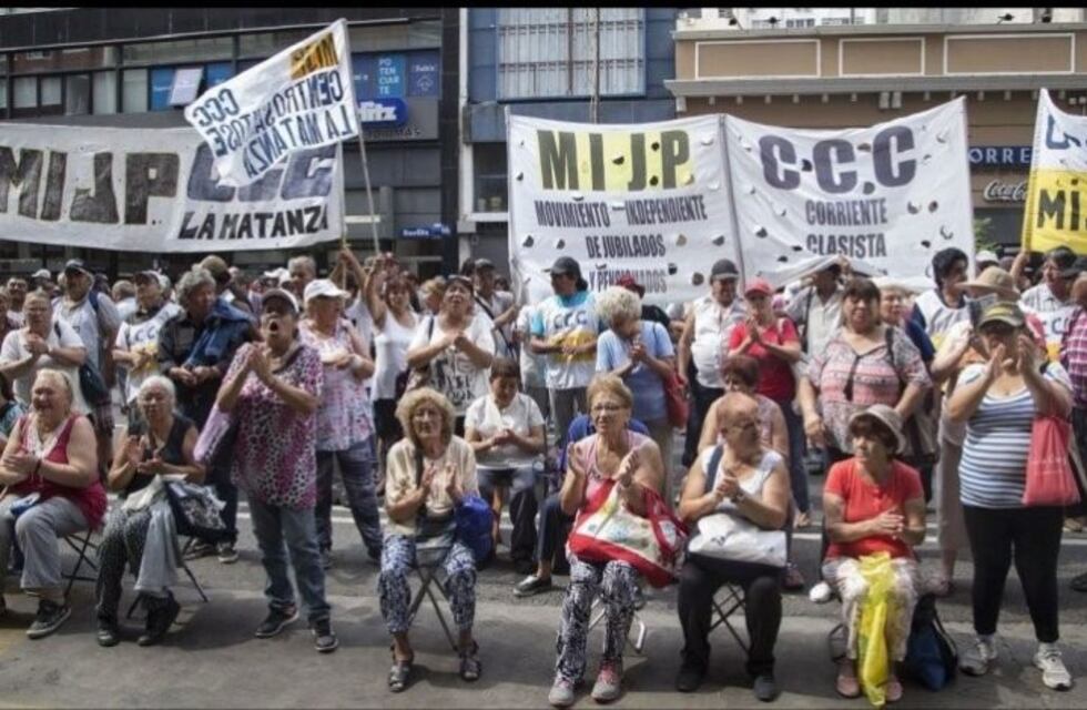 Movilización contra el fallo de la Corte sobre el índice jubilatorio