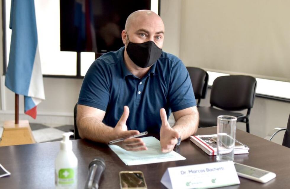Marcos Bachetti: "La semana próxima disminuirá el número casos positivos de Covid en Paraná y Gualeguaychú"