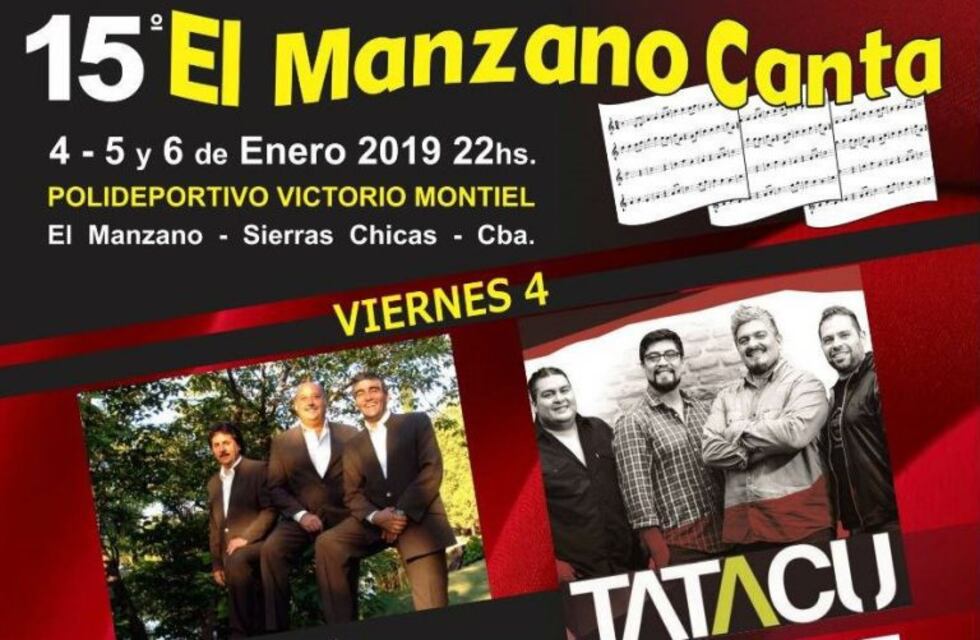 El Manzano Canta, en su 15° edición