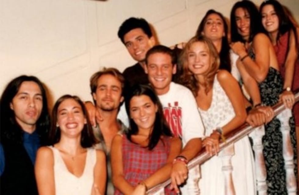 La foto de los protagonistas de Montaña Rusa, 20 años despues