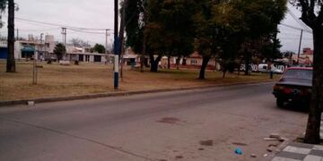 Manchas de sangre en el lugar del hecho\u002E