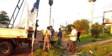 La perforación del B° 80 viviendas está en funcionamiento