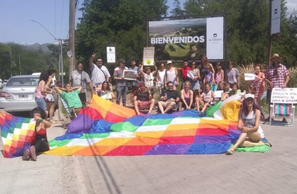 Vecinos de Sierras Chicas repudian la visita de Mauricio Macri