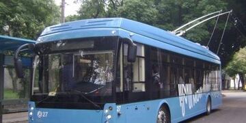 En diciembre los troles empiezan a funcionar con energía solar\u002E (Archivo)