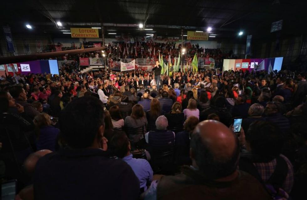Gustavo Valdés cerró la campaña de la Lista Verde y pidió votar a Mauricio Macri