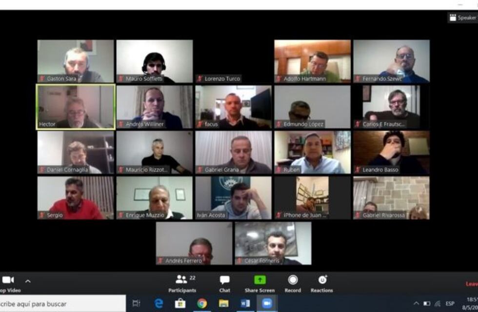 La industria local, "a media máquina"