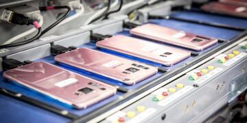 Fabricación de celulares en Tierra del Fuego\u002E