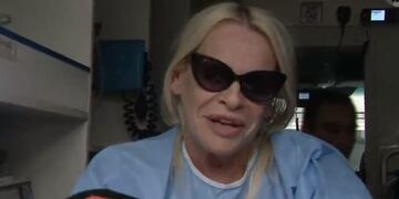 Silvia Suller habló desde la ambulancia\u002E