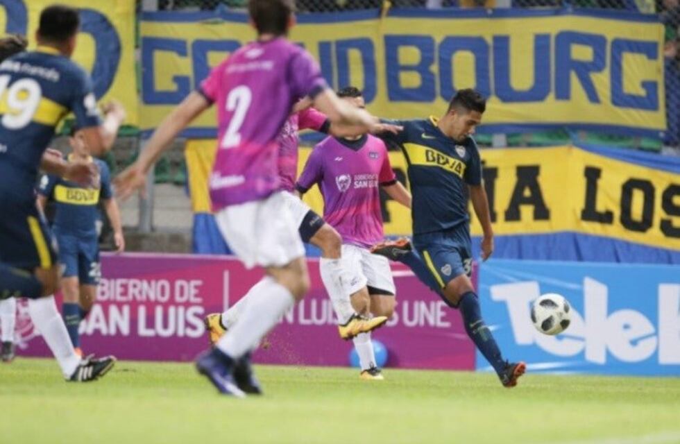 Boca Juniors goleó y marcó su jerarquía en el amistoso ante la selección de San Luis