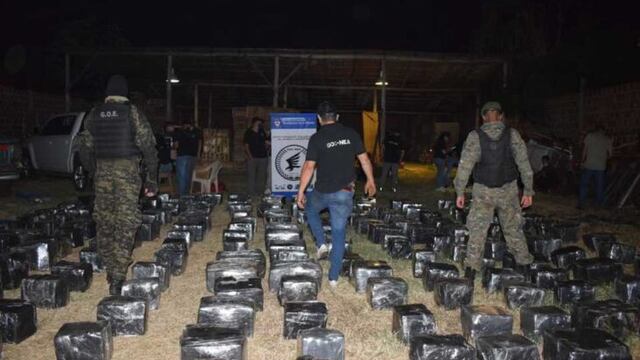 Secuestran  millonario cargamento de marihuana en Posadas