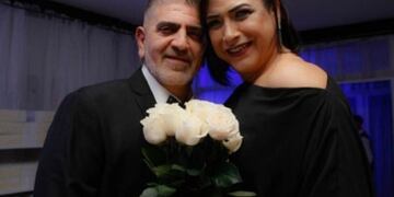 Victoria Castro y Pablo López Silva contrajeron matrimonio en Ushuaia, bajo todos los ritos del catolicismo.