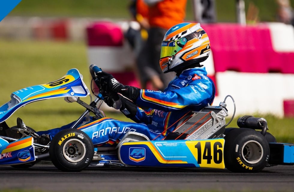 Fausto Arnaudo disputa la final en el Campeonato Europeo en Dinamarca