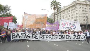 Miércoles de protesta en CABA.