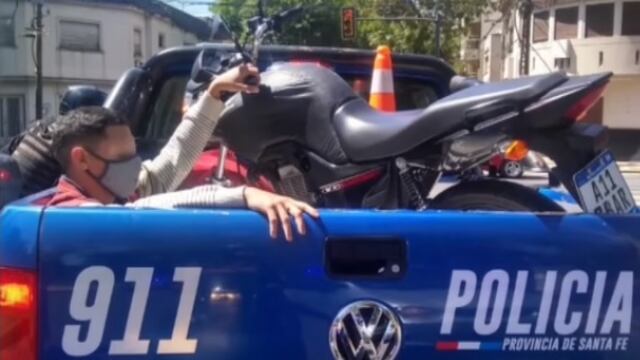 Facundo Agustín Castro fue identificado durante un operativo de control en San Juan al 2700. (Canal 3)