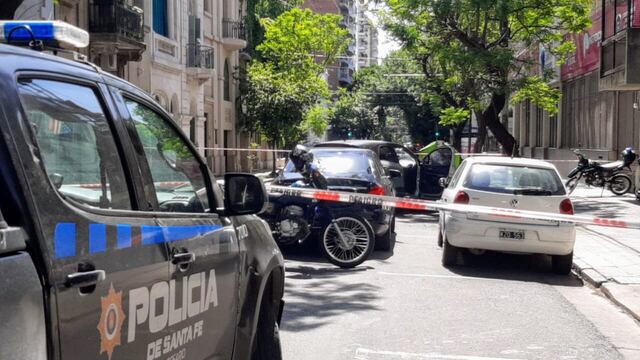 Balearon a un hombre en pleno centro rosarino