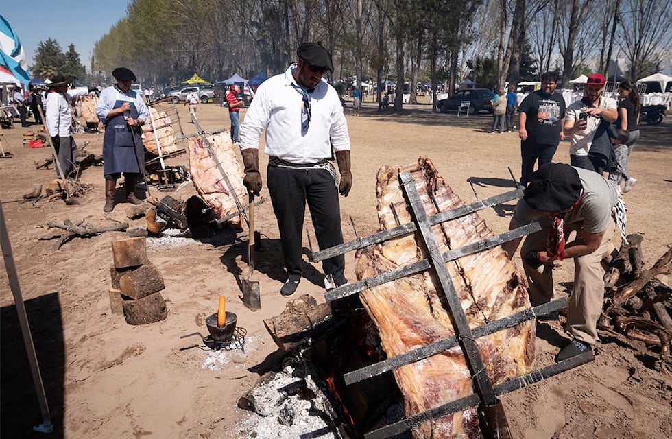 Mendoza fue sede del Primer Nacional de Asado a la Estaca