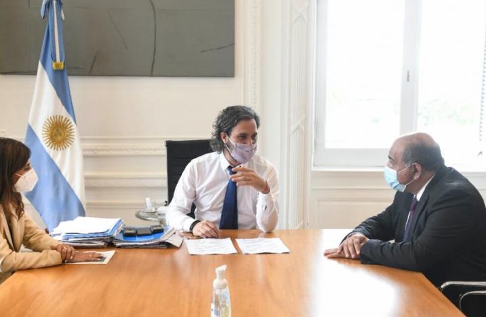 Cafiero y Manzur avanzan en un convenio para informatizar áreas del Estado Provincial