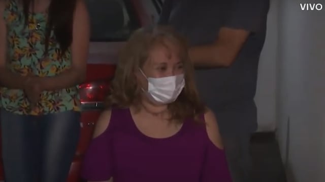 Estuvo 75 días internada en terapia intensiva y logró recuperarse. (Telefe Noticias)