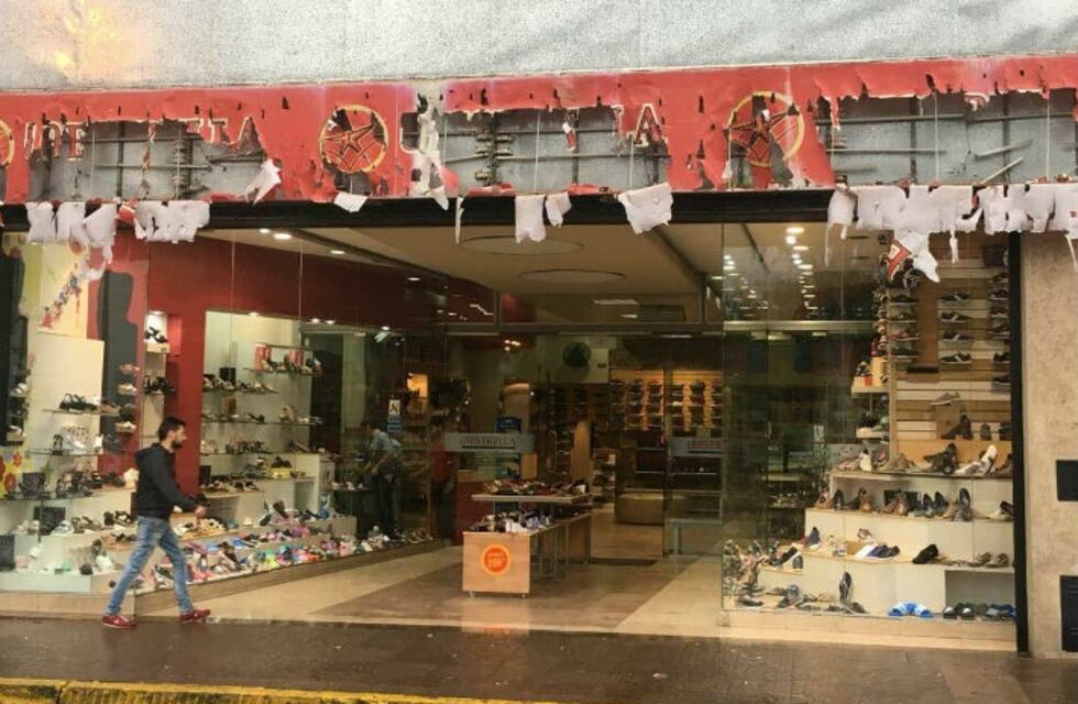 Fuerte tormenta y granizo en Alta Gracia