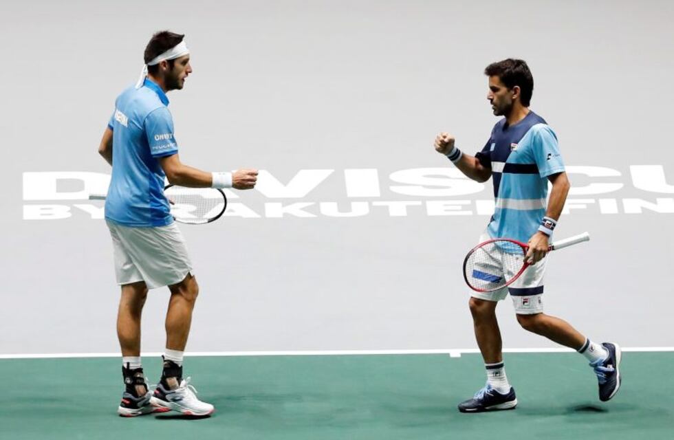 Copa Davis: con la serie en el bolsillo, el dobles argentino cerró la jornada venciendo a Chile