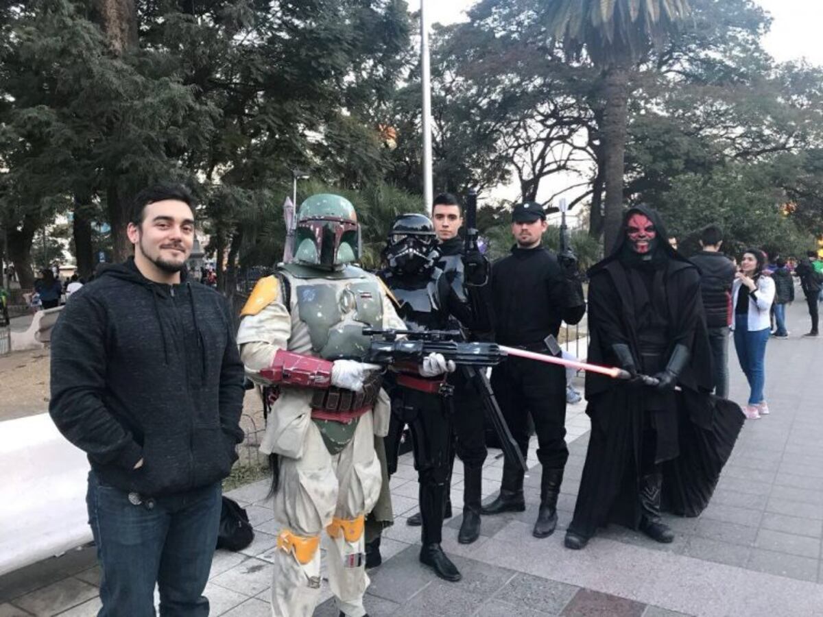 Foto con Star Wars a cambio de donaciones\u002E