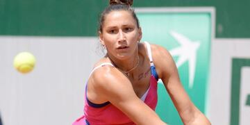 La tenista rusa Yekaterina Bychkova difundiu00f3 polu00e9micas intimidades del circuito femenino.