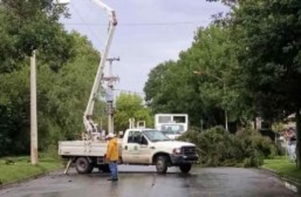 19 barrios de Córdoba, sin luz por el temporal