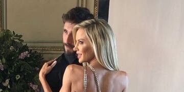 Luciana Salazar junto a Gonzalo Gerber, su compañero del Super Bailando