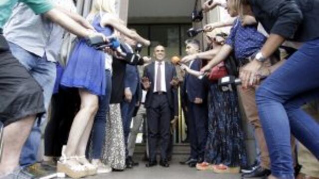 DYN08, BUENOS AIRES 25/01/2017, EL TITULAR DE LA AFI, GUSTAVO ARRIBAS, SE RETIRA DE COMODORO PY.FOTO:DYN/ALBERTO RAGGIO.