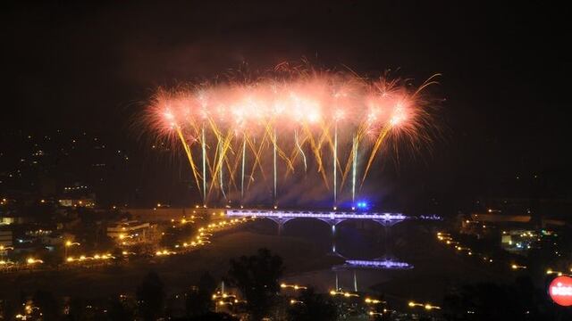 Así se recibió el 2020 en Carlos Paz. (Foto: archivo).