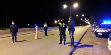 Sin circulación viral del coronavirus, Mar del Plata blindó sus accesos a la ciudad (Foto: Ahora Mar del Plata)