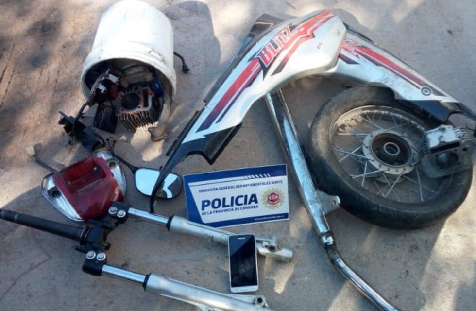 Allanamientos positivos con secuestros de armas, motopartes y celulares