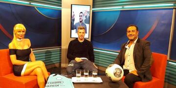 Chiarini volu00f3 de palo a palo para las respuestas, en una divertida entrevista\u002E