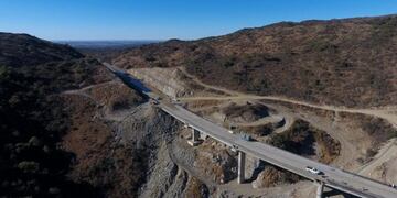 Nuevo tramo en la bajada de las Altas Cumbres