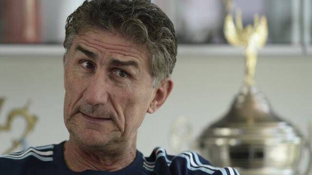 Argentina's national football team coach Edgardo Bauza offers an interview with AFP in Ezeiza, Buenos Aires, on February 22, 2017. / AFP PHOTO / Juan MABROMATA buenos aires edgardo bauza futbol director tecnico seleccion argentina futbol director tecnico