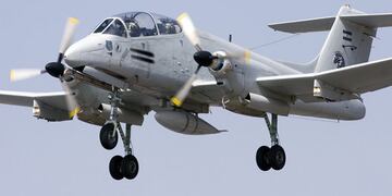 El avión Pucará se despide definitivamente\u002E