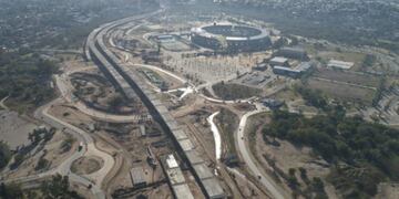 Quedará habilitada la rotonda frente al Kempes\u002E