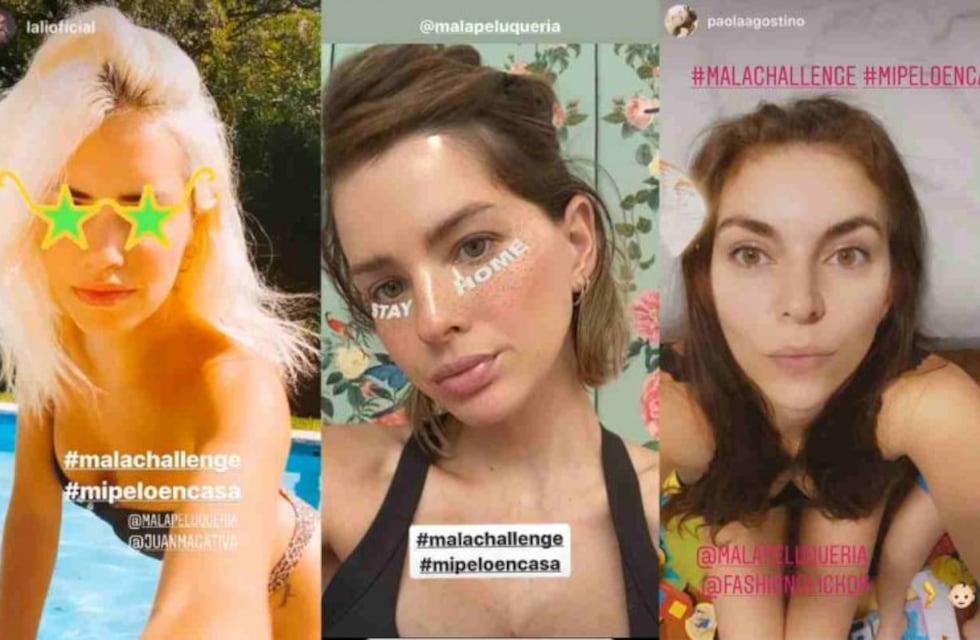 Qué es el challenge #mipeloencasa al que se sumaron la "China" Suárez y Lali Espósito