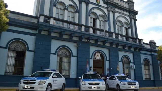 Departamental Policía. Crédito: Vía Gualeguaychú