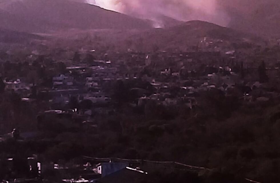 Frente de incendio en zona de La Calera. Trabajan 3 dotaciones