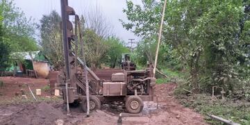 El barrio “La Ita” de Campo Ramón, tiene un nuevo pozo perforado
