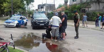 Accidente Plaza Las Heras