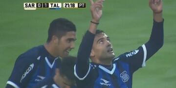Victorio Ramis toca el cielo. Abriu00f3 la cuenta en Junu00edn.